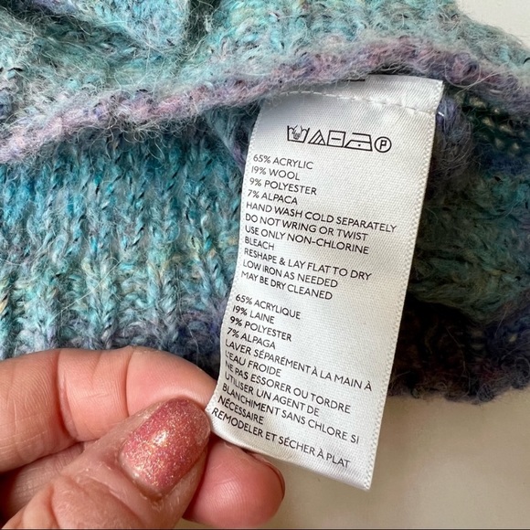 Urban Outfitters Ecote wool boxy stripe sweater - Picture 5 of 6